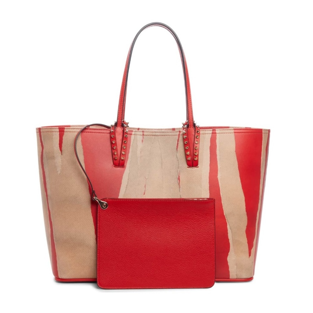 New Christian Louboutin Cabata Loubi Leather Tote - Picture 4 of 8
